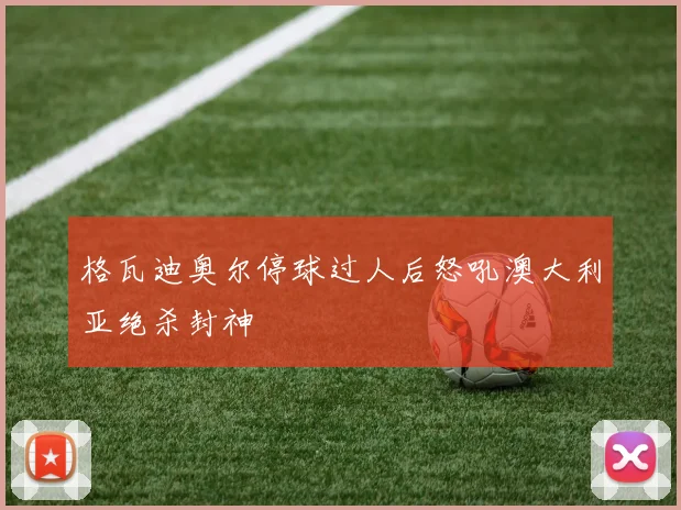 格瓦迪奥尔停球过人后怒吼澳大利亚绝杀封神